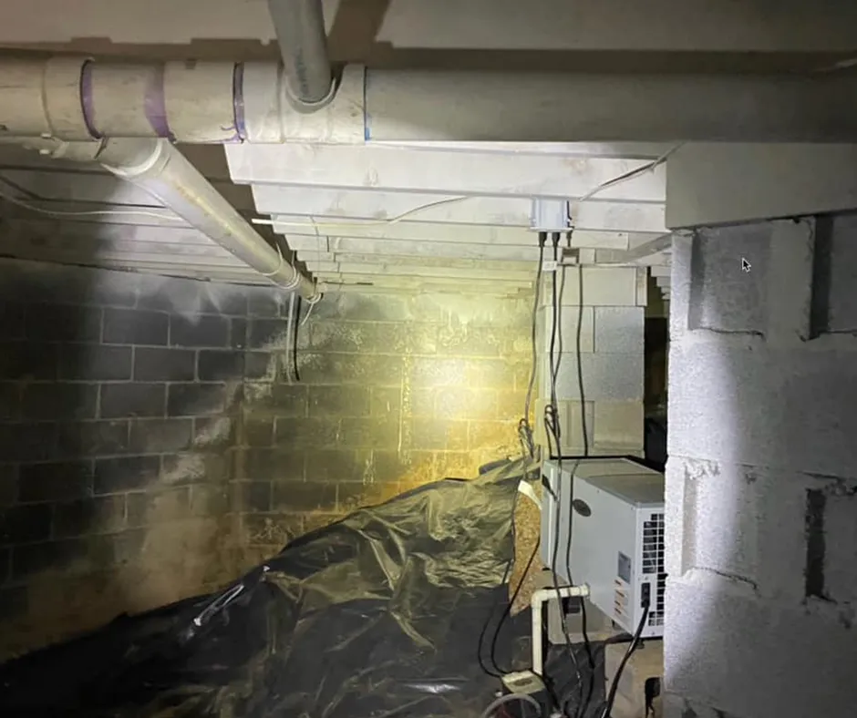 Insulated Pillars for Crawl Space Encapsulation in Nashville, TN Insulated Pillars for Crawl Space Encapsulation in Nashville, TN