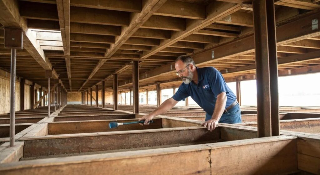 Nashville foundation inspection, emphasizing the importance of timely repairs for home safety and value